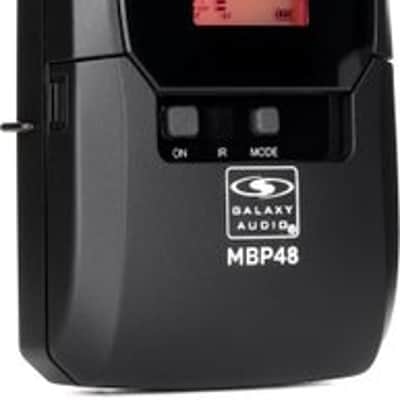 Galaxy Audio MBP48 Wireless Bodypack Transmitter - M Band image 2