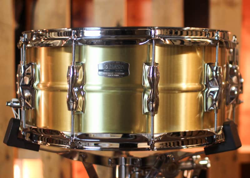 Yamaha 14x6.5 Recording Custom Brass Snare Drum - RRS1465 image 1