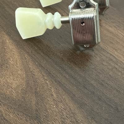 Kluson Deluxe Single Line Double Ring Nickel Tuning Machines 3+3 SD90SLN DRSL 1 image 2
