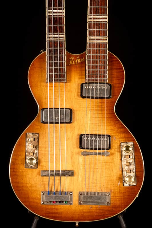 Höfner 191 Doubleneck 1961 - Sunburst | Reverb