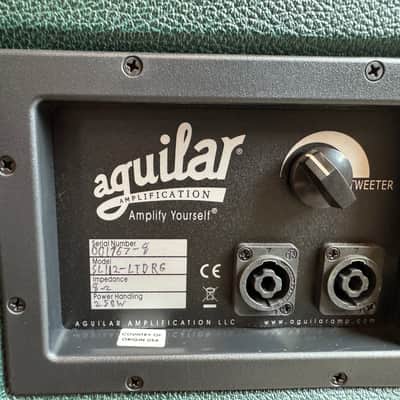 Aguilar Limited Edition Tone Hammer 500 Watt Bass Amp and SL112 Bass Cabinet in Racing Green - Matching Set - Mint! image 11