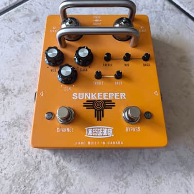 Tubesteader Sunkeeper - Pre-Amp / Overdrive - Dual channel - Orange style image 2