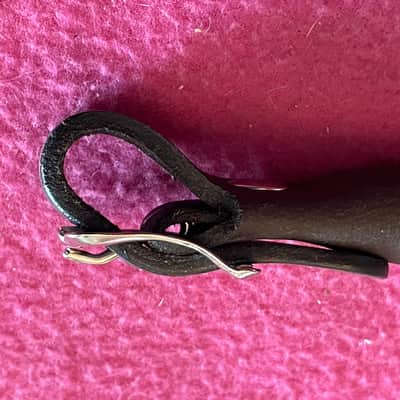 Leather BROWN buckle handle for Gibson case Guild Gretsch TKL Les Paul L5 es 275 SG Flying V / replaces figure 8 handle image 7
