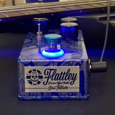 Flattley Boutique Effects Pedals Guitar Platinum Range - Bass Filtron Envelope Filter Pedal image 4
