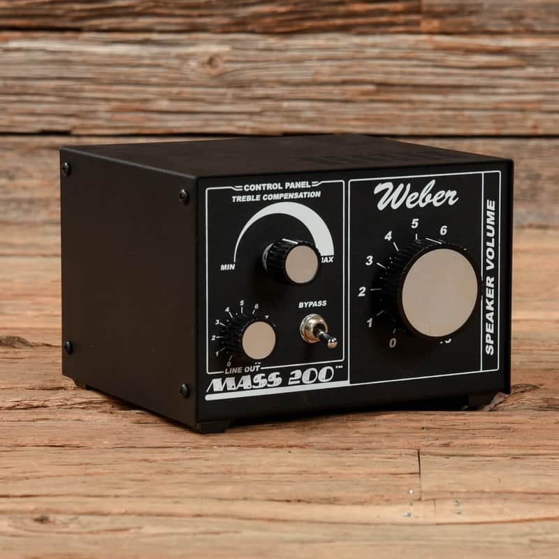 Weber Mass 200 200-Watt Attenuator 2010s - Black image 1