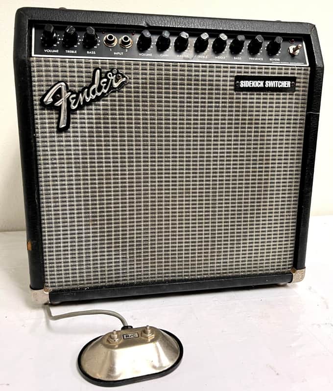 Fender Sidekick Switcher Vintage 1980s Combo Guitar Amp, 1x12", Rivera-Era, Spring Reverb & Chorus Pedal image 1
