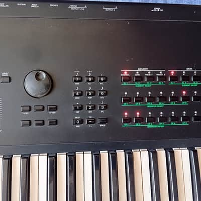Yamaha SY77 Synthesizer 1989 - Black image 6
