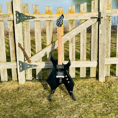 B.C. Rich Warlock Bronze Series 2000’s - Gloss Scary Black image 1