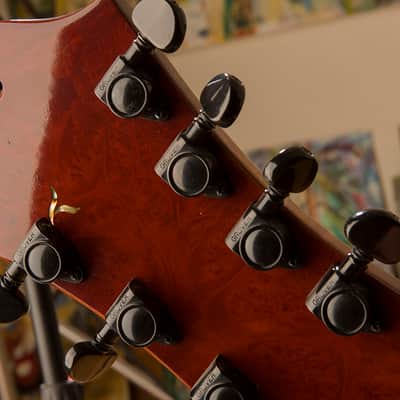 NEW PRICE! 18 " Benedetto "Custom 7 String" (like La Venezia model) 1993 Autumn sunburst Offers OK image 6