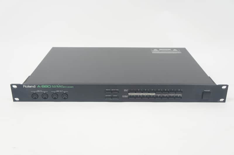 [SALE Ends Aug 25] Roland A-880 8 in / 8 out MIDI Patcher Mixer Worldwide Shipment image 1