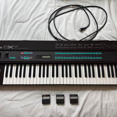Yamaha DX7 Programmable Algorithm Synthesizer 1983 - 1987 - Black