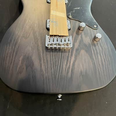 IYV ITA-450 SB Satin Black Tele Style w/ Twin Humbuckers image 4