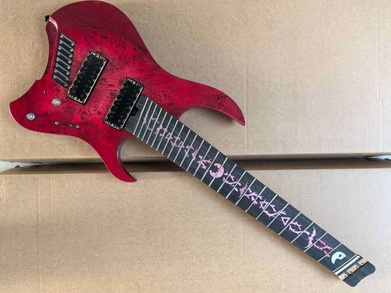 Headless Custom Headless 8 String Neck - Ebony image 1