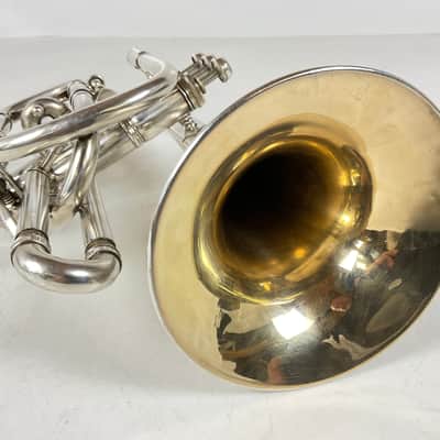 Used C.G. Conn "New York Wonder" Bb/A Cornet (SN: 70075) image 4
