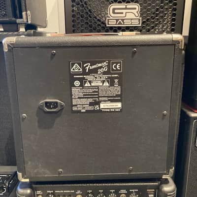 Fender Frontman 20G 2-Channel 20-Watt 1x8" Guitar Combo 2022 - Present - Black image 2