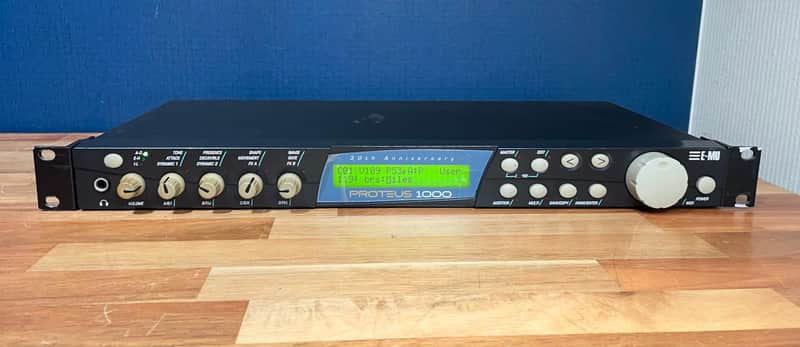 E-MU Systems Proteus 1000 '30th Anniversary' Rackmount 64-Voice Synthesizer - Black image 1