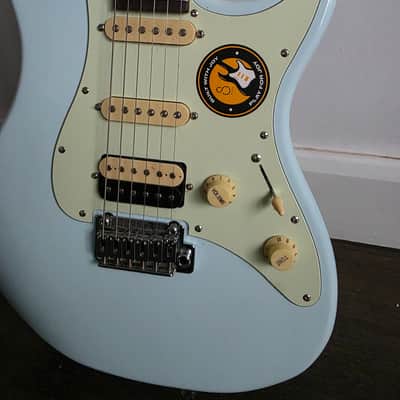 Sire Larry Carlton S3 HSS 2022 Sonic Blue Strat Style Electric Guitar – Excellent image 2