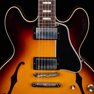 Pre-Owned 2020 Gibson Custom Shop 1964 ES-335 Vintage Sunburst With OHSC image 4