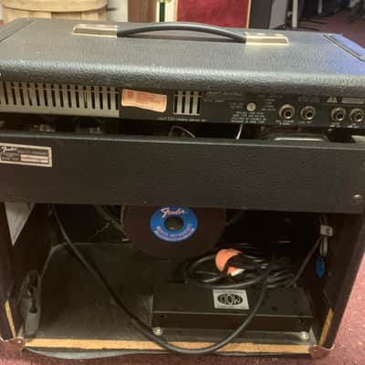 Fender Super 60 2-Channel 60-Watt 1x12" Guitar Combo 1988 - 1992 - Black image 3
