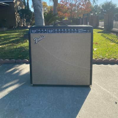Fender Super Reverb 2-Channel 40-Watt 4x10" Guitar Combo 1963 - 1967 - Black Panel image 5