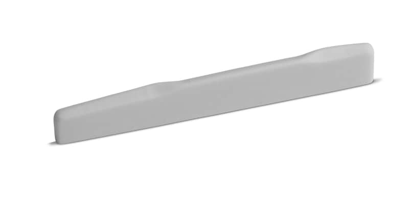 Bone Saddle – Fits Some Pre-2017 Larrivee® Guitars – Wave Compensation – 16 inch Radius image 1