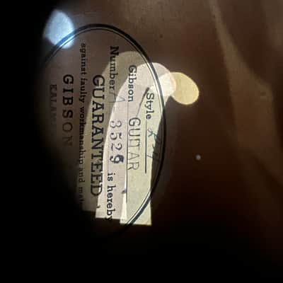 1949 Gibson L-4 F Hole Sunburst image 6