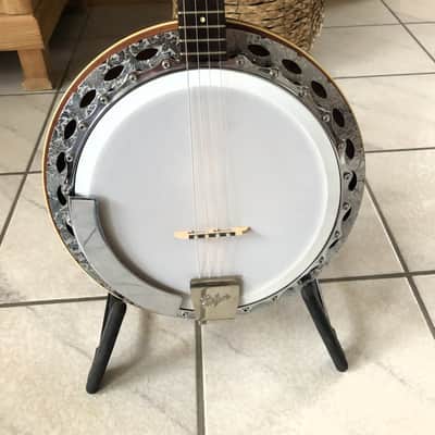 Höfner  Tenor Banjo, model 738, vintage ca 1970 - brown image 3