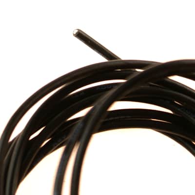 6-Foot 28 AWG Single conductor Shielded Guitar Circuit Wire ,Black Bild 2