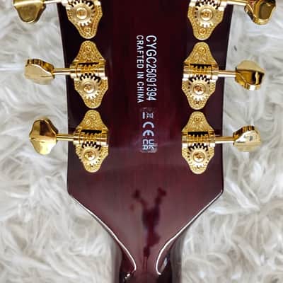 Mint Gretsch G5422TG Classic Electromatic Hollow-Body Guitar w/Bigsby, Walnut Stain image 6