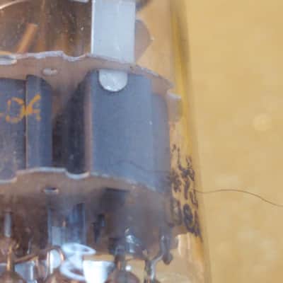 Amperex JAN 6922 tNOS AT1000 TESTED Balanced! PI Vacuum Tube USA Military Gold Pins E88CC dual triode 1960-1966 image 6