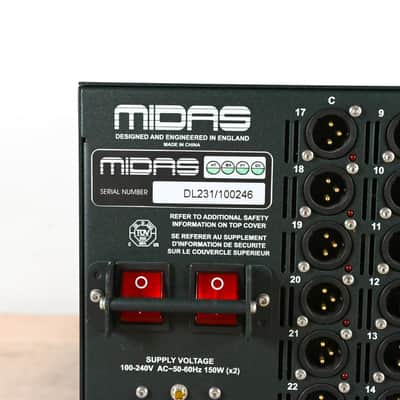 Midas DL231 24x24 Active Microphone Splitter CG014WX image 6