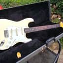 Vintage 1984 Fender JV Stratocaster USA pups slab neck St62-70 Japan MIJ strat Olympic White Hendrix Pre-Cbs
