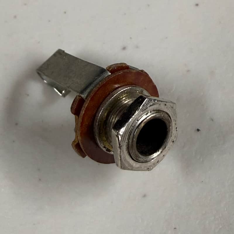 Switchcraft 1/4" Input Jack for Gibson or Fender