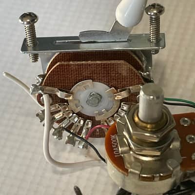 2020's Era MIM Charvel San Dimas Pro Mod So Cal Guitar Complete Electronics Wiring Volume Pot Jack image 7