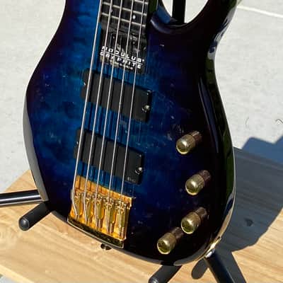 Modulus Quantum 5 5-String Bass Guitar, Q5, Graphite Neck image 7