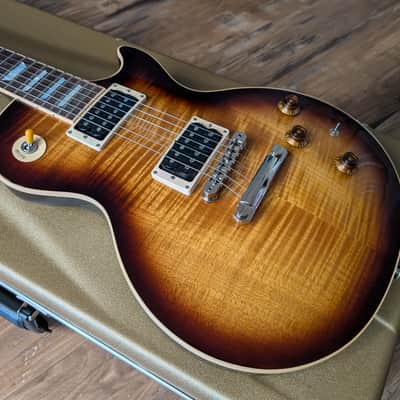 Gibson Les Paul Less Plus Electric Guitar 2015 Flamed Desert Burst W/OHSC & Candy image 3