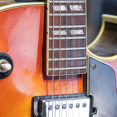 1975 Gibson ES-175D cherry sunburst image 7