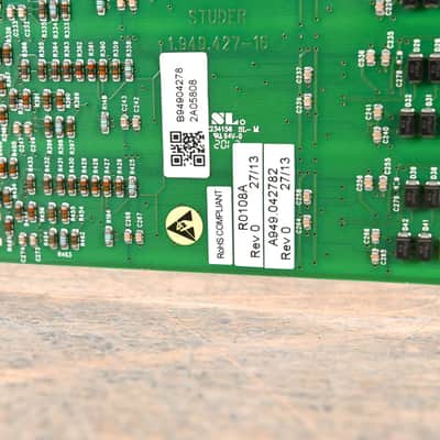 Studer Mic/Line In Card for D21m Modular I/O System CG01HDV image 17