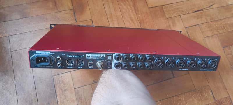 Focusrite Scarlett 18i20 USB 2.0 Audio Interface 2013 - 2016 - Red / Black image 1