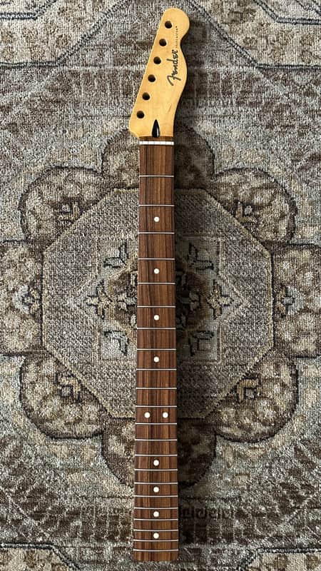 Fender Sub-Sonic Baritone Telecaster Neck, 22 Medium Jumbo Frets, Pau Ferro image 1