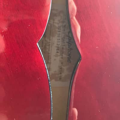 Epiphone Noel Gallagher Riviera 2022 - Burgandy image 12