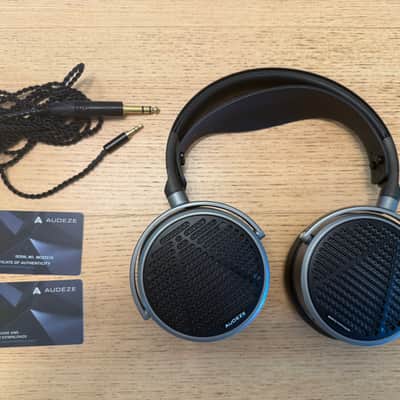 Audeze MM-100 Open Back Planar Magnetic Headphones - 18 Ohms 2022 - Present - Black image 1