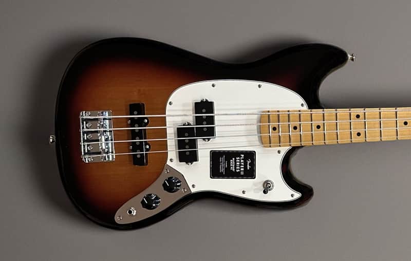 Fender Player II Mustang Bass PJ - 3 Color Sunburst w/Maple image 1