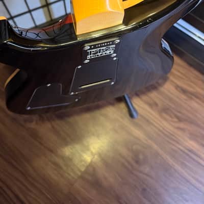 PRS CE 24 Maple Top Tremolo 1998 - Black Cherry image 3