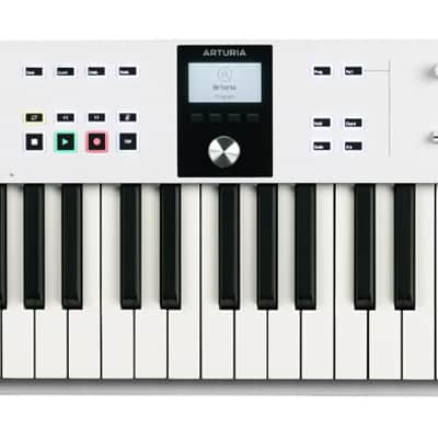 Arturia KEYLAB ESSENTIAL Mk3 88-Key White Midi Keyboard Controller+Laptop Bag image 12