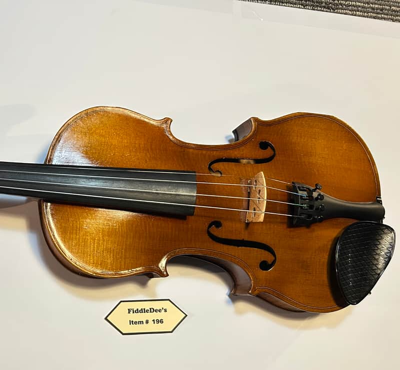 Jackson Guldan 4/4 adult violin 1940-1950 - original finish image 1