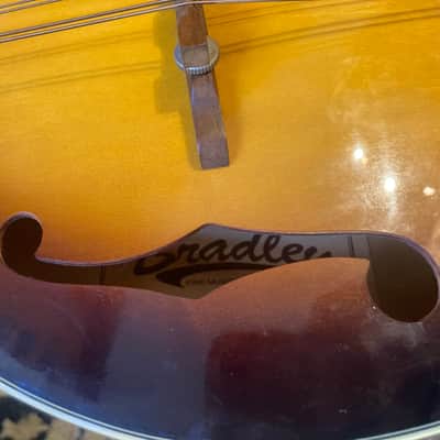 Bradley A-100 Mandolin c. 1980? - Sunburst image 7
