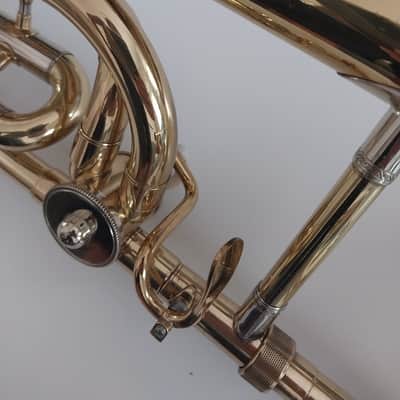 Trombone Courtois Paris 151 - very rare - medium size bore image 11
