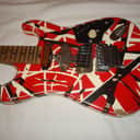 EVH Striped R/W/B Eddie Van Halen Frankie Relic Model Electric Guitar