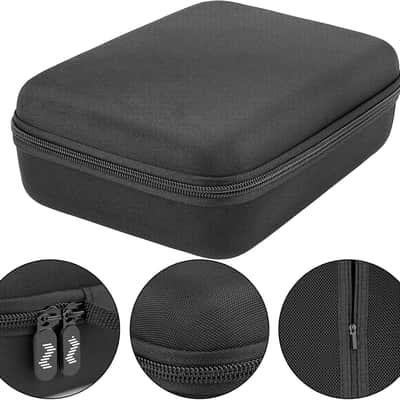 Premium Hard Case Compatible with Four case Guitar Bass Multi-Effects Processor Pedal cover(Black) image 2